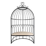Banc Gloriette Vintage Métal - 01