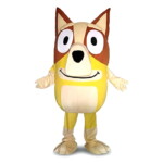 Bluey Marron - Déguisement Mascotte 01