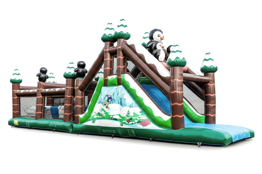 Château Gonflable Parcours Hiver - 07