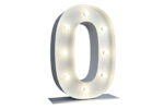 Chiffre 0 Lumineux XXL - 01