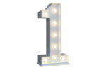 Chiffre 1 Lumineux XXL - 01