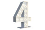 Chiffre 4 Lumineux XXL - 01