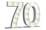 Chiffre 70 Lumineux XXL - 01