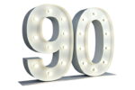 Chiffre 90 Lumineux XXL - 01