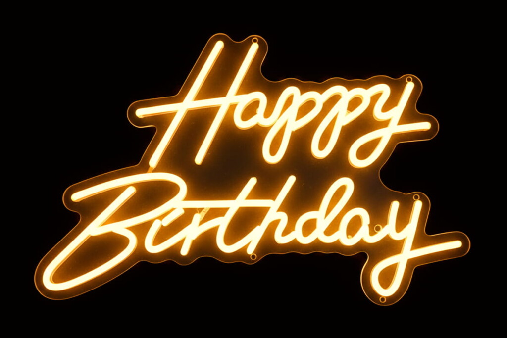 Néon Happy Birthday - 02