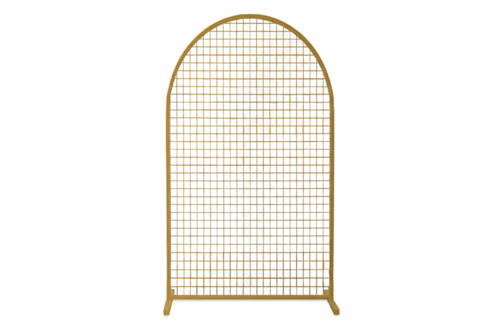 Structure Longue Maille Or - Backdrop ou Ballons 01